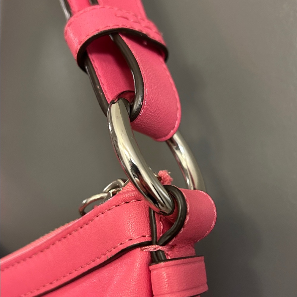 Coach Park Leather Duffle pink Shoulder Bag - Picture 11 of 13